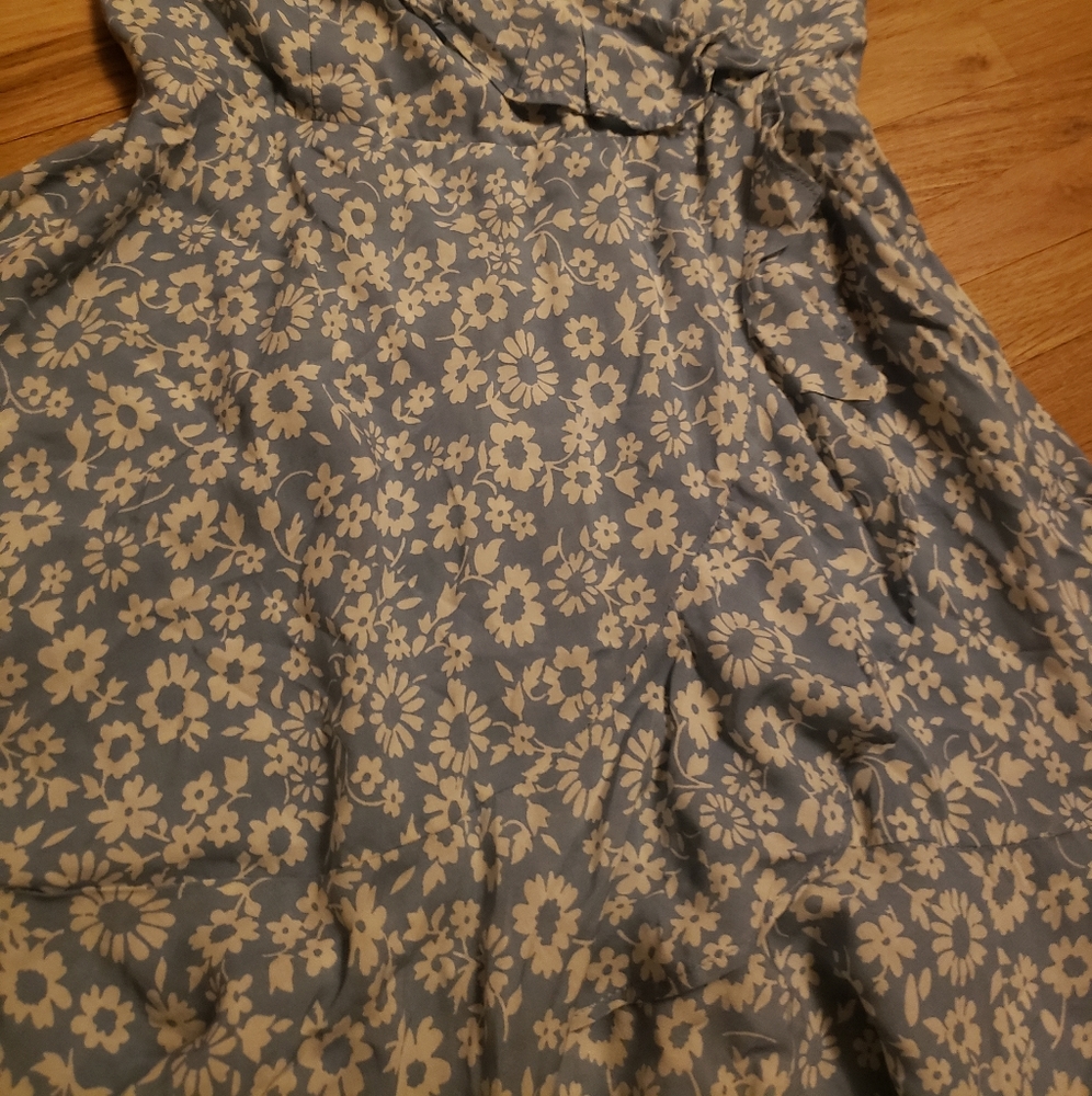 UO Kimchi Blue Floral Halter Style Mini Dress - Picture 9 of 11